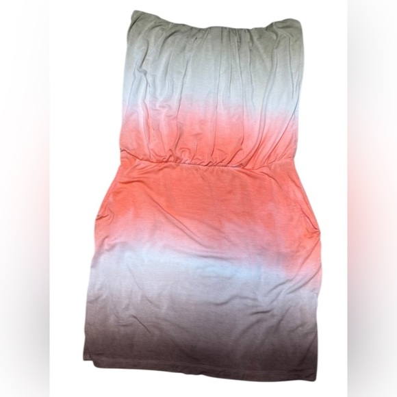 Young, Fabulous, & Broke Sleeveless Tye Die Dress with Pockets Size Small - Picture 6 of 16